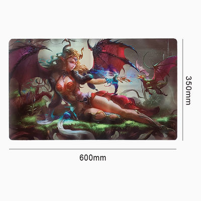Tapis de jeu anti-dérapant 600x350mm Tapis de jeu Mtg Matériel de tissu lisse