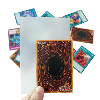 Douilles claires de carte de la matte 80 x 120 de pp pour dixit la carte de jeu de Mysterium