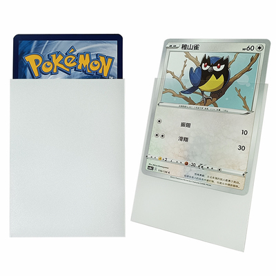 50 pièces par sac CPP Manches de cartes blanches de couleur 66X91mm Pour les jeux MTG