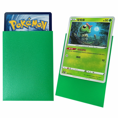 66x91mm MTG Manches vertes Matte Deck Protecteur Manches pour carte Pokémon