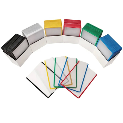 35pts Chargeur de carte de sport en PVC Logo 3x4 Chargeur de carte de baseball