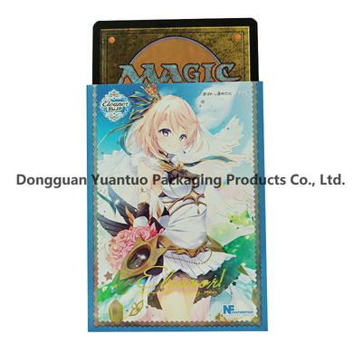Manches d'art personnalisées durables, claires ou imprimées, 66x91 mm, résistantes aux larmes, parfaites pour la protection des cartes