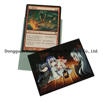 Manches personnalisées de cartes d'art Impression pleine couleur, texture antidérapante, idéale pour MTG, Pokémon, Yu-Gi-Oh!