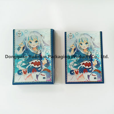 Vente en gros de manches de cartes personnalisées ¥ 100 microns, coutures fortes, impression OEM, protéger et afficher vos cartes