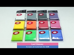 La carte de haute qualité de jeu gaine la coutume Matte Color Trading Card Sleeves de la taille standard 66x91mm de MTG