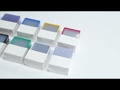 Les chargeurs de carte de sport en PVC 35PT, le logo de l'emballage personnalisé est disponible