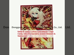 Manches de cartes personnalisées mates et brillantes haute clarté, ultra-pro standard, résistant aux rayures et imperméable